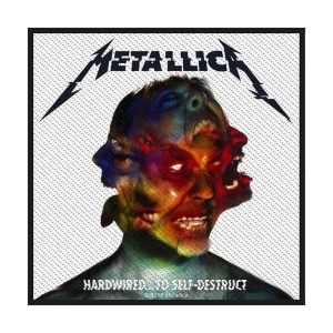 Metallica - Hardwired To Self Destruct Standard Patc ryhmässä MERCHANDISE / Merch / Hårdrock @ Bengans Skivbutik AB (5538151)