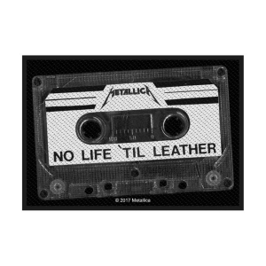 Metallica - No Life 'Till Leather Standard Patch ryhmässä MERCHANDISE / Merch / Hårdrock @ Bengans Skivbutik AB (5538155)