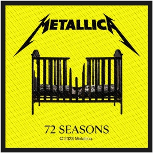 Metallica - 72 Seasons Standard Patch ryhmässä MERCHANDISE / Merch / Hårdrock @ Bengans Skivbutik AB (5538160)