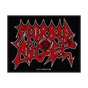 Morbid Angel - Logo Standard Patch ryhmässä MERCHANDISE / Merch / Hårdrock @ Bengans Skivbutik AB (5538168)