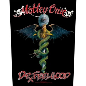 Motley Crue - Dr Feelgood Back Patch ryhmässä MERCHANDISE / Merch / Hårdrock @ Bengans Skivbutik AB (5538173)