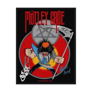 Motley Crue - Allister Fiend Standard Patch ryhmässä MERCHANDISE / Merch / Hårdrock @ Bengans Skivbutik AB (5538175)