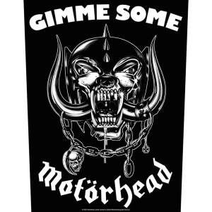 Motorhead - Gimme Some Back Patch ryhmässä MERCHANDISE / Merch / Hårdrock @ Bengans Skivbutik AB (5538187)