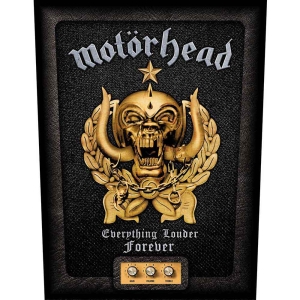 Motorhead - Everything Louder Forever Back Patch ryhmässä MERCHANDISE / Merch / Hårdrock @ Bengans Skivbutik AB (5538189)