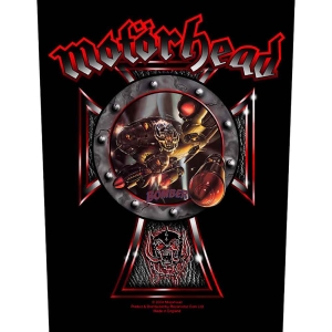 Motorhead - Iron Cross Bomber 2004 Back Patch ryhmässä MERCHANDISE / Merch / Hårdrock @ Bengans Skivbutik AB (5538191)