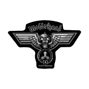 Motorhead - Hammered Cut Out Standard Patch ryhmässä MERCHANDISE / Merch / Hårdrock @ Bengans Skivbutik AB (5538197)