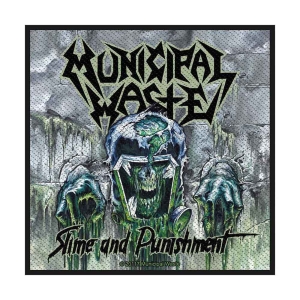 Municipal Waste - Slime & Punishment Standard Patch ryhmässä MERCHANDISE @ Bengans Skivbutik AB (5538212)