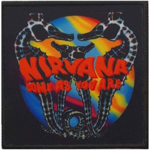 Nirvana - Come As You Are Printed Patch ryhmässä MERCHANDISE @ Bengans Skivbutik AB (5538219)