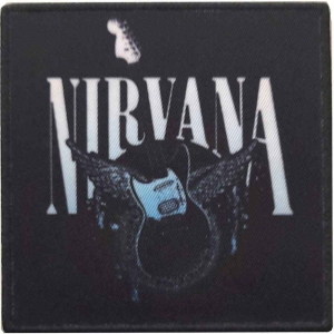 Nirvana - Jag-Stang Wings Printed Patch ryhmässä MERCHANDISE / Merch / Hårdrock @ Bengans Skivbutik AB (5538220)