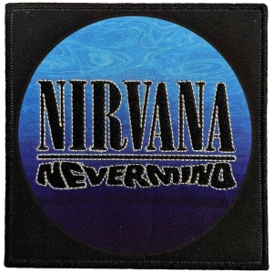 Nirvana - Nevermind Wavy Logo Pritned Patch ryhmässä MERCHANDISE @ Bengans Skivbutik AB (5538225)