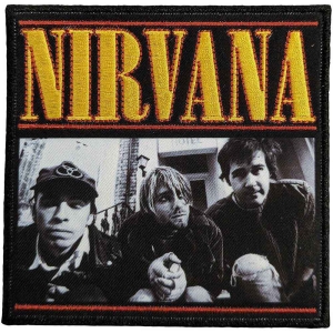 Nirvana - London Photo Printed Patch ryhmässä MERCHANDISE @ Bengans Skivbutik AB (5538226)