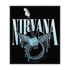 Nirvana - Guitar Standard Patch ryhmässä MERCHANDISE / Merch / Hårdrock @ Bengans Skivbutik AB (5538231)