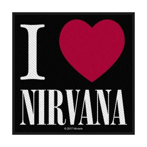 Nirvana - I Love Nirvana Standard Patch ryhmässä MERCHANDISE @ Bengans Skivbutik AB (5538232)