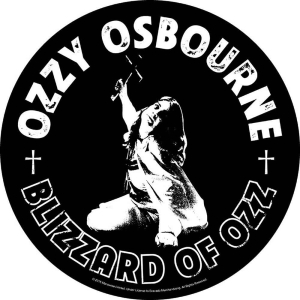 Ozzy Osbourne - Blizzard Of Ozz Back Patch ryhmässä MERCHANDISE @ Bengans Skivbutik AB (5538236)