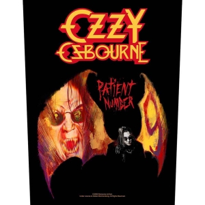 Ozzy Osbourne - Patient No. 9 Back Patch ryhmässä MERCHANDISE @ Bengans Skivbutik AB (5538239)