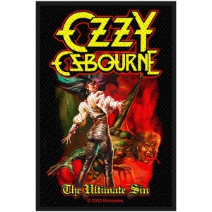 Ozzy Osbourne - The Ultimate Sin Standard Patch ryhmässä MERCHANDISE / Merch / Hårdrock @ Bengans Skivbutik AB (5538241)