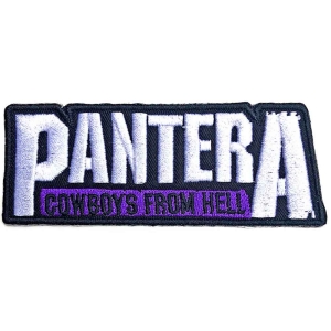 Pantera - Cowboys From Hell Woven Patch ryhmässä MERCHANDISE @ Bengans Skivbutik AB (5538244)