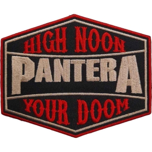 Pantera - High Noon Woven Patch ryhmässä MERCHANDISE @ Bengans Skivbutik AB (5538253)