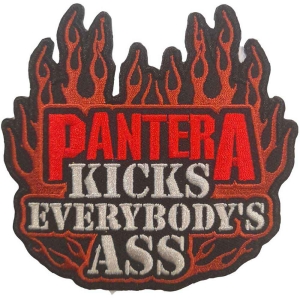 Pantera - Kicks Woven Patch ryhmässä MERCHANDISE / Merch / Hårdrock @ Bengans Skivbutik AB (5538254)