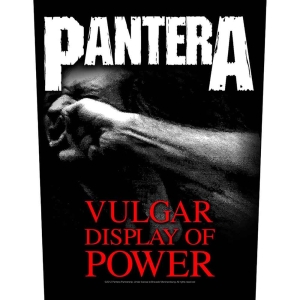 Pantera - Vulgar Display Of Power Back Patch ryhmässä MERCHANDISE / Merch / Hårdrock @ Bengans Skivbutik AB (5538263)