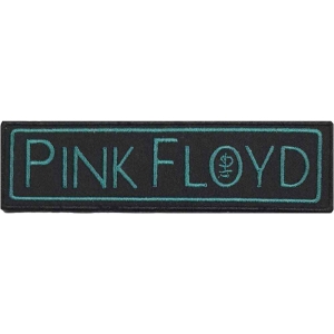 Pink Floyd - Division Bell Text Logo Woven Patch ryhmässä MERCHANDISE @ Bengans Skivbutik AB (5538280)