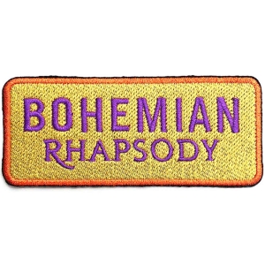 Queen - Bohemian Rhapsody Woven Patch ryhmässä MERCHANDISE @ Bengans Skivbutik AB (5538319)