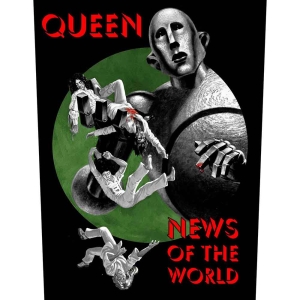 Queen - News Of The World Back Patch ryhmässä MERCHANDISE @ Bengans Skivbutik AB (5538327)