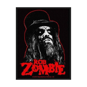 Rob Zombie - Portrait Standard Patch ryhmässä MERCHANDISE @ Bengans Skivbutik AB (5538344)