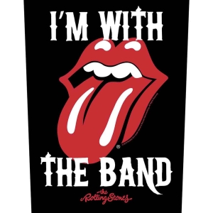 Rolling Stones - I'm With The Band Back Patch ryhmässä MERCHANDISE @ Bengans Skivbutik AB (5538364)