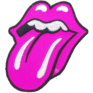 Rolling Stones - Classic Tongue Pink Standard Patch ryhmässä MERCHANDISE / Merch / Pop-Rock @ Bengans Skivbutik AB (5538370)