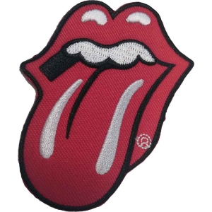 Rolling Stones - Classic Tongue Red Standard Patch ryhmässä MERCHANDISE @ Bengans Skivbutik AB (5538371)