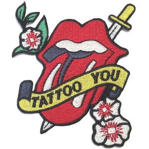 Rolling Stones - Tattoo You Standard Patch ryhmässä MERCHANDISE @ Bengans Skivbutik AB (5538373)