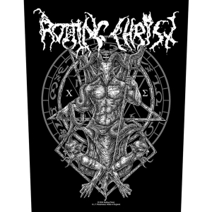 Rotting Christ - Hellenic Black Metal Back Patch ryhmässä MERCHANDISE / Merch / Hårdrock @ Bengans Skivbutik AB (5538382)