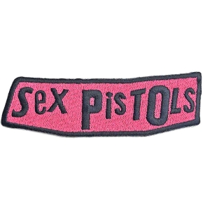 Sex Pistols - Logo Woven Patch ryhmässä MERCHANDISE @ Bengans Skivbutik AB (5538405)