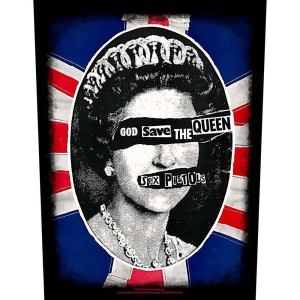 Sex Pistols - God Save The Queen Back Patch ryhmässä MERCHANDISE @ Bengans Skivbutik AB (5538406)