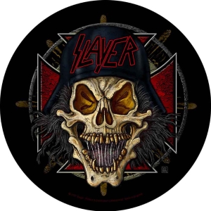 Slayer - Wehrmacht Circular Back Patch ryhmässä MERCHANDISE @ Bengans Skivbutik AB (5538423)