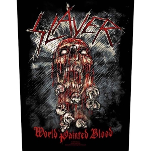 Slayer - World Painted Blood Back Patch ryhmässä MERCHANDISE @ Bengans Skivbutik AB (5538427)