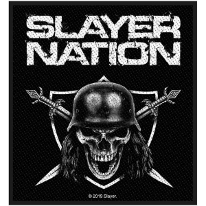 Slayer - Slayer Nation Standard Patch ryhmässä MERCHANDISE @ Bengans Skivbutik AB (5538431)