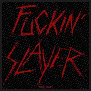 Slayer - Fuckin' Slayer Standard Patch ryhmässä MERCHANDISE @ Bengans Skivbutik AB (5538434)