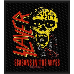 Slayer - Seasons In The Abyss Skull Standard Patc ryhmässä MERCHANDISE @ Bengans Skivbutik AB (5538436)