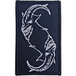 Slipknot - Goat Outline Woven Patch ryhmässä MERCHANDISE @ Bengans Skivbutik AB (5538437)