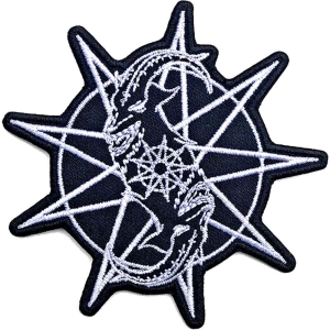 Slipknot - Goat Star Woven Patch ryhmässä MERCHANDISE / Merch / Hårdrock @ Bengans Skivbutik AB (5538438)