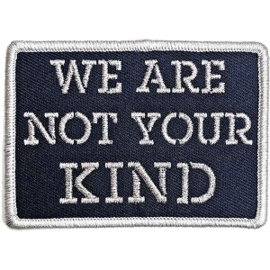 Slipknot - We Are Not Your Kind Stencil Woven Patch ryhmässä MERCHANDISE @ Bengans Skivbutik AB (5538439)