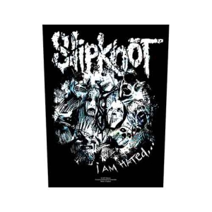 Slipknot - I Am Hated Back Patch ryhmässä MERCHANDISE / Merch / Hårdrock @ Bengans Skivbutik AB (5538444)