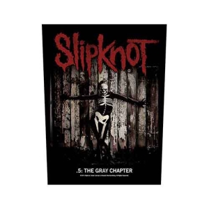 Slipknot - The Gray Chapter Back Patch ryhmässä MERCHANDISE / Merch / Hårdrock @ Bengans Skivbutik AB (5538445)