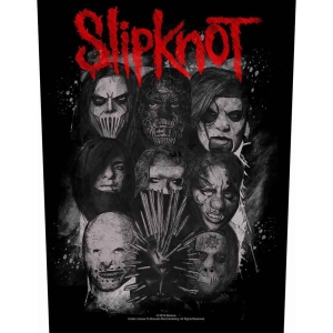 Slipknot - We Are Not Your Kind Masks Back Patch ryhmässä MERCHANDISE @ Bengans Skivbutik AB (5538446)