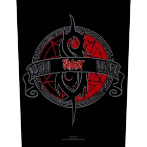 Slipknot - Crest Back Patch ryhmässä MERCHANDISE / Merch / Hårdrock @ Bengans Skivbutik AB (5538447)