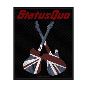 Status Quo - Guitars Standard Patch ryhmässä MERCHANDISE / Merch / Pop-Rock @ Bengans Skivbutik AB (5538450)