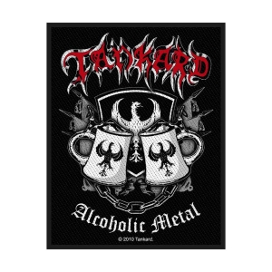 Tankard - Alcoholic Metal Standard Patch ryhmässä MERCHANDISE / Merch / Hårdrock @ Bengans Skivbutik AB (5538456)