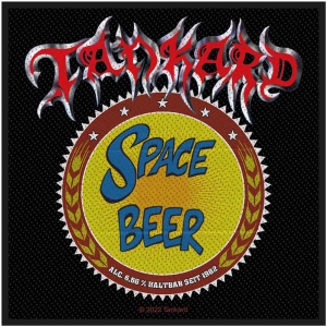 Tankard - Space Beer Standard Patch ryhmässä MERCHANDISE @ Bengans Skivbutik AB (5538457)